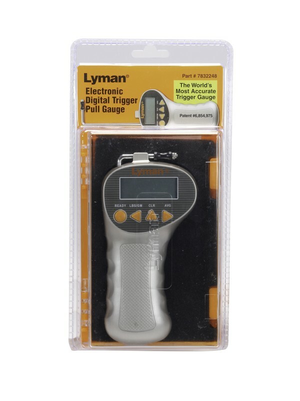 Lyman Electronic Digital Trigger Pull Gauge with Case, World's Most Accurate