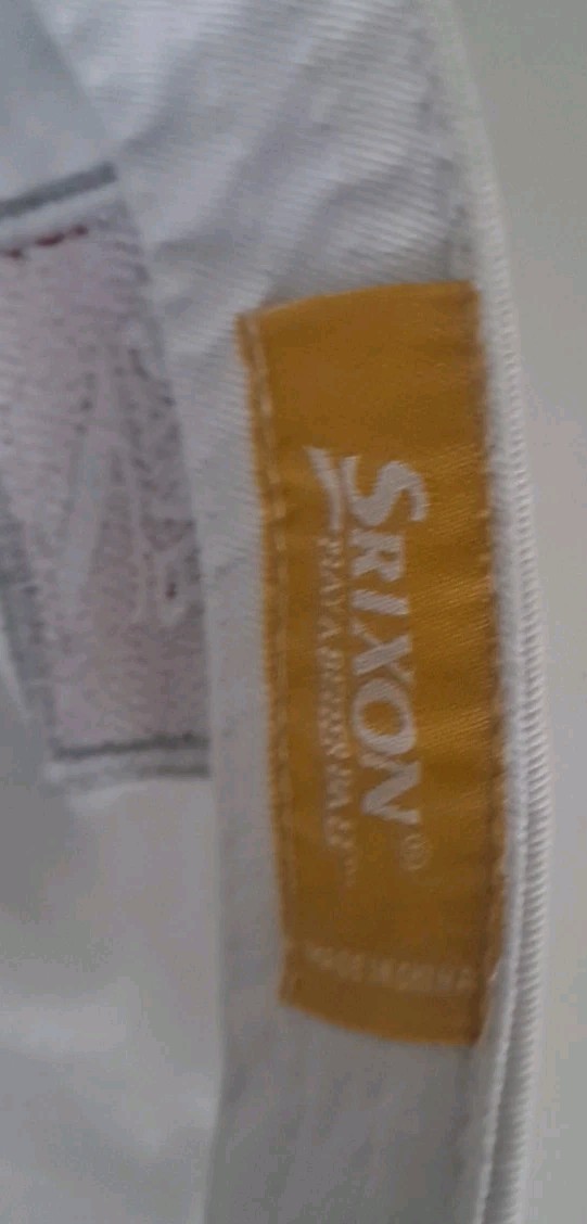 Srixon Cadet Hat Rare Design Golf Hat Cap Adjustable Strap, White, ZStar
