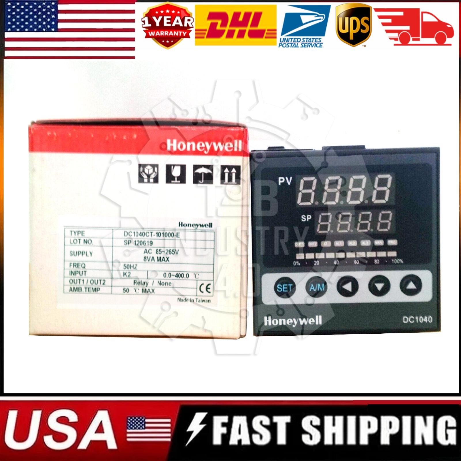 New In Box HONEYWELL DC1040CT-101000-E Temperature Controller US Free TAX