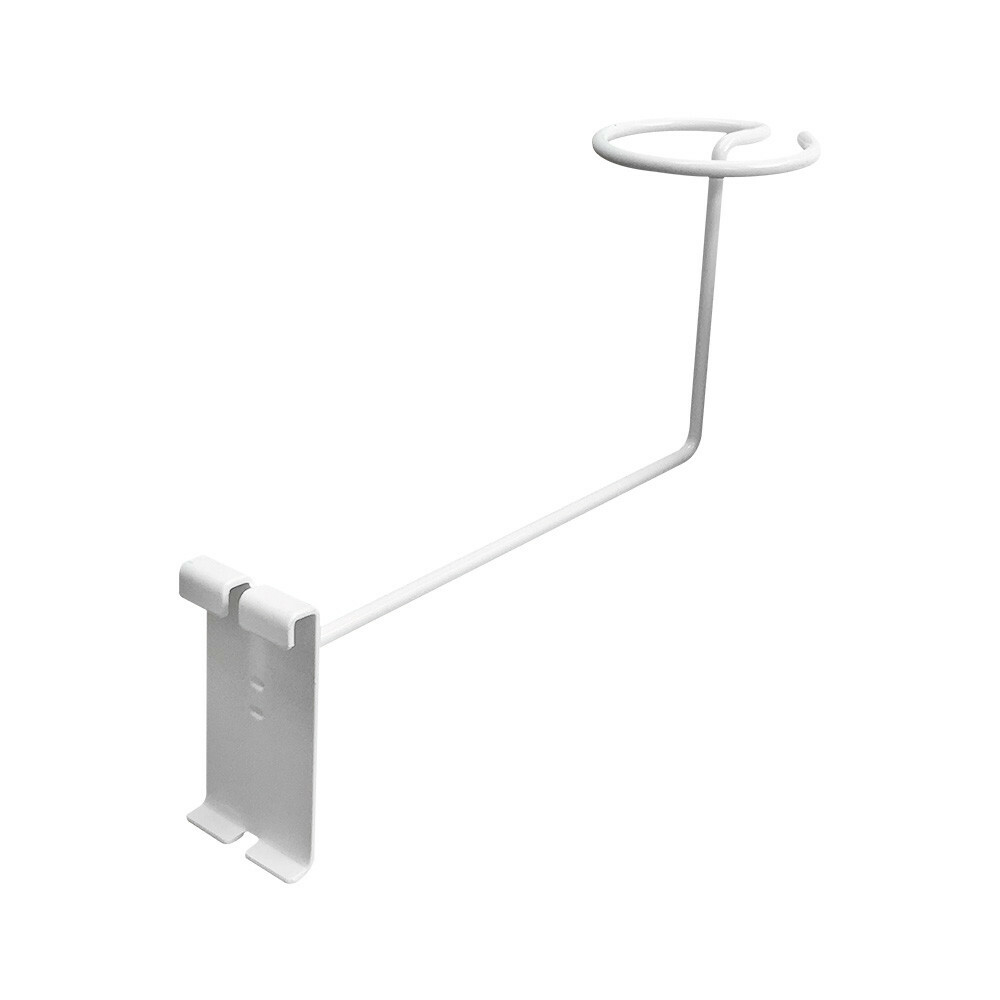 4 Pc White Hat Hanger Gridwall Hooks Slat Panels Cap Rack Faceout Retail Display