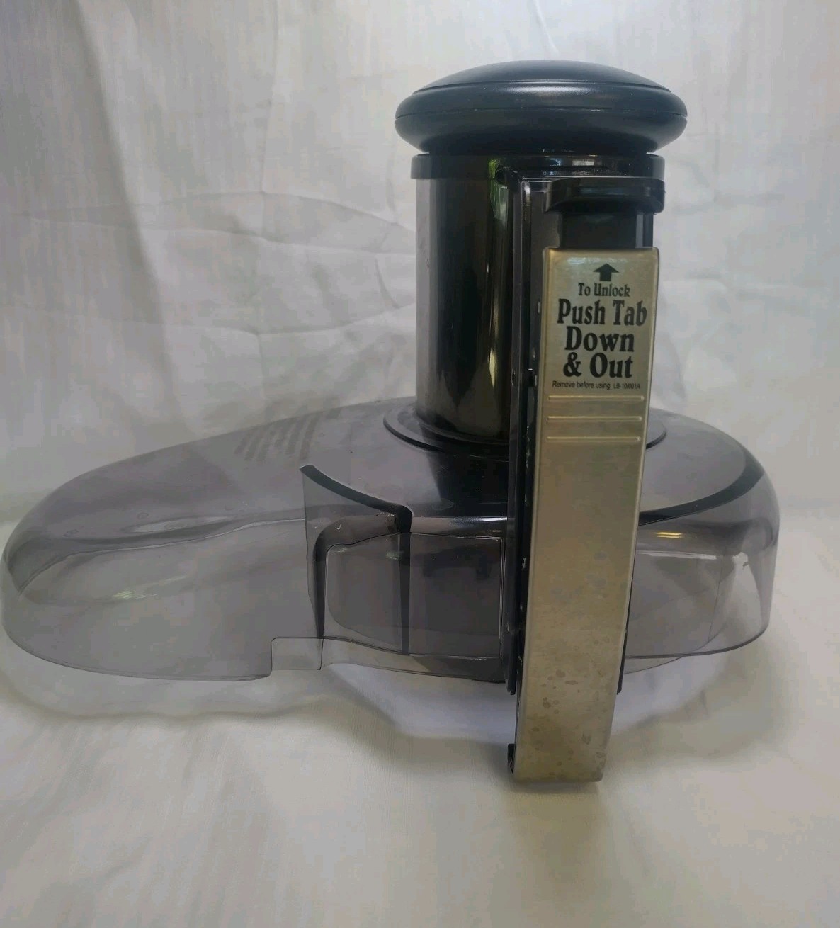 Cuisinart Juice Extractor CJE-1000 Food Chute Lid and Pusher Replacement Part