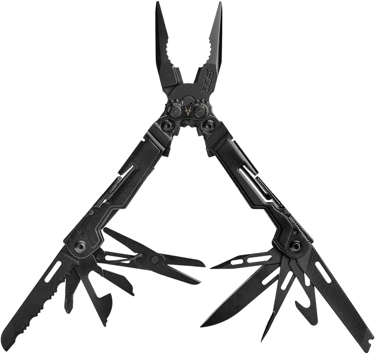 Powerpint Mini Compact Stainless Steel Multi-Tool, 18 Lightweight Specialty Tool