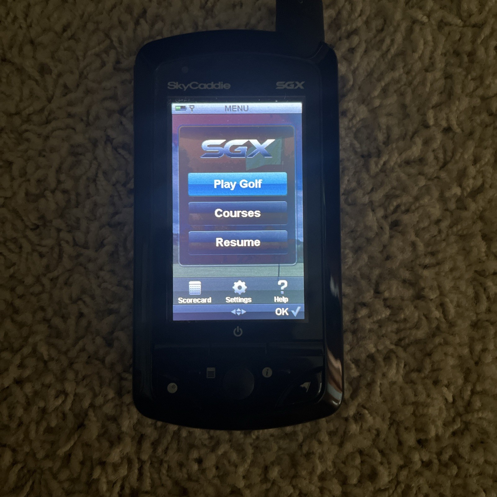 Sky Caddie SGX Golf Course GPS Map Range Finder Golf Courses SkyGolf