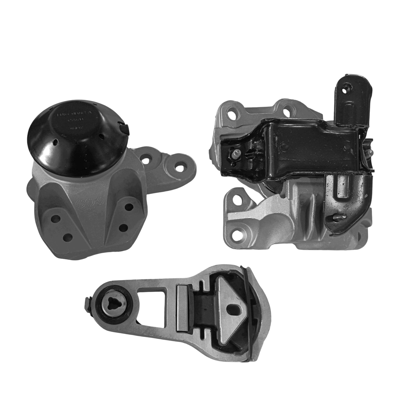 3pcs Engine Motor & Transmission Mount For 2011 2012-2015 Ford Explorer V6 3.5L