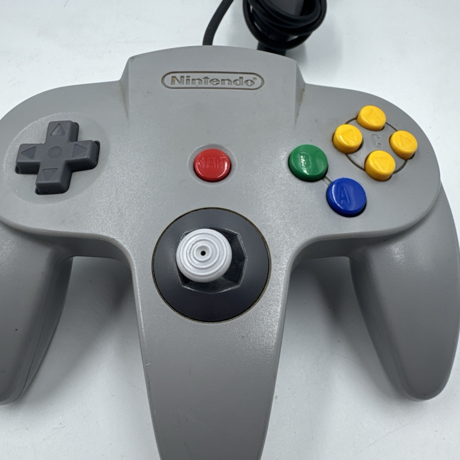 Nintendo 64 N64 Controller Gray Original.