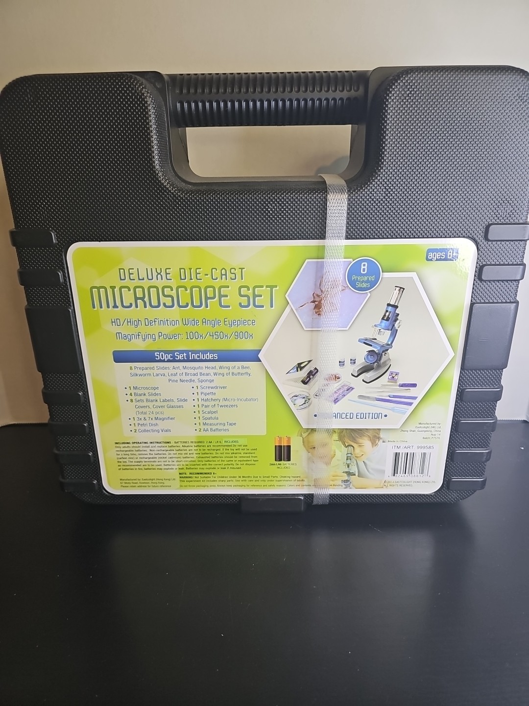 Deluxe Die Cast Microscope Set 50 Pcs Brand New R1