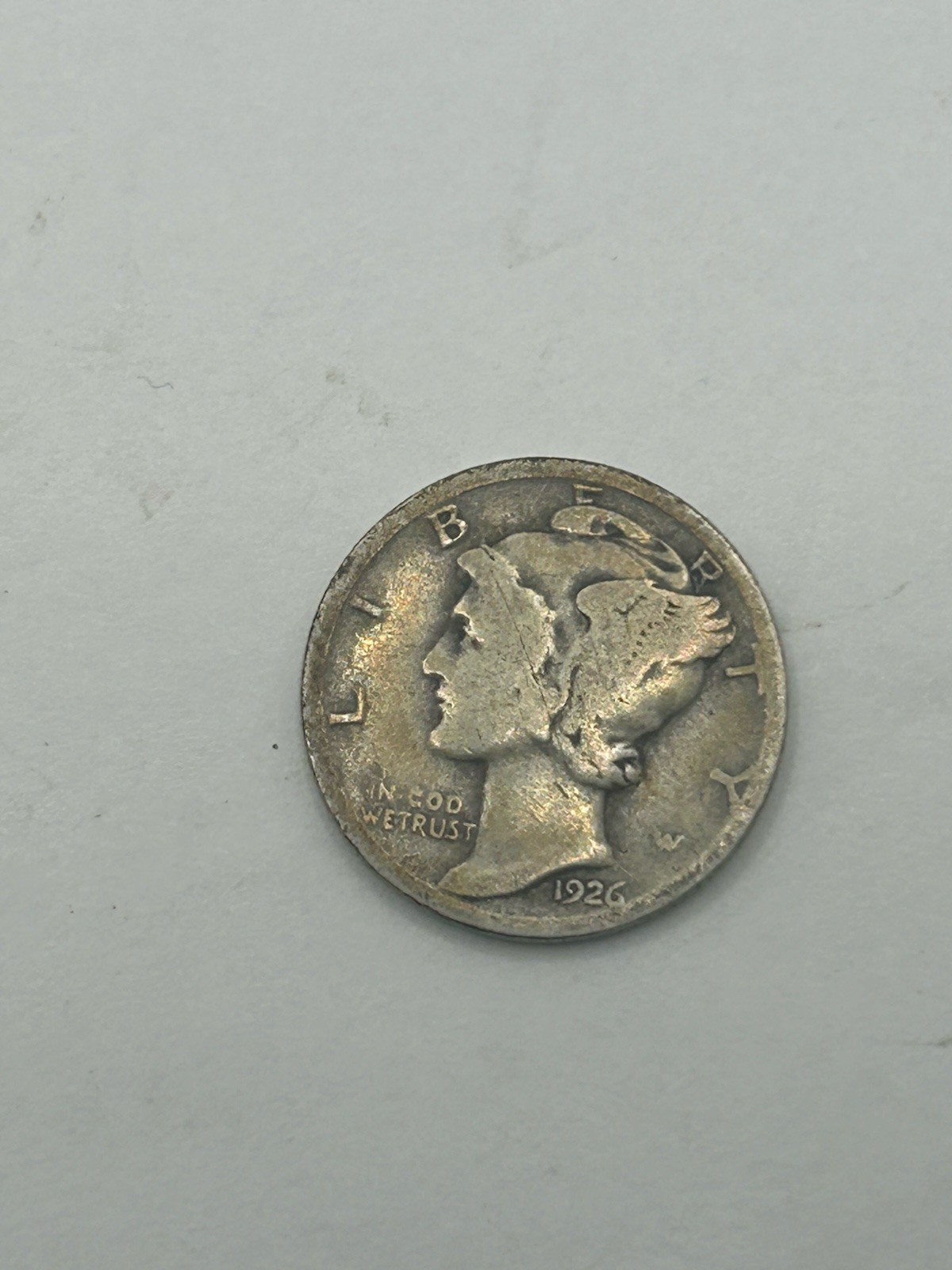 1926D Mercury Dime G+