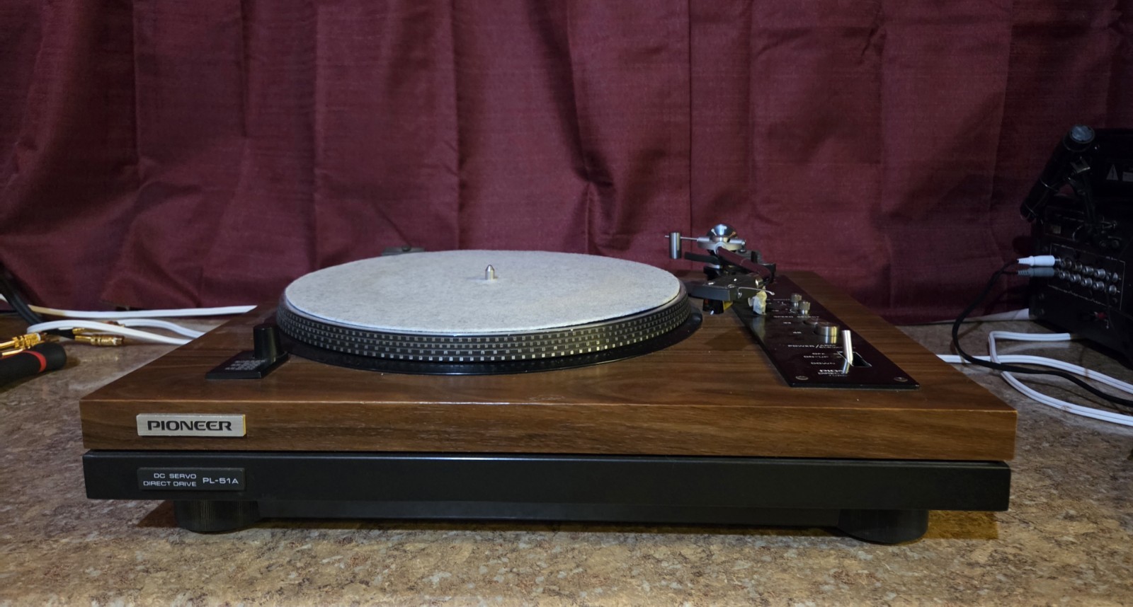 PIONEER PL-51A Direct Drive Turntable