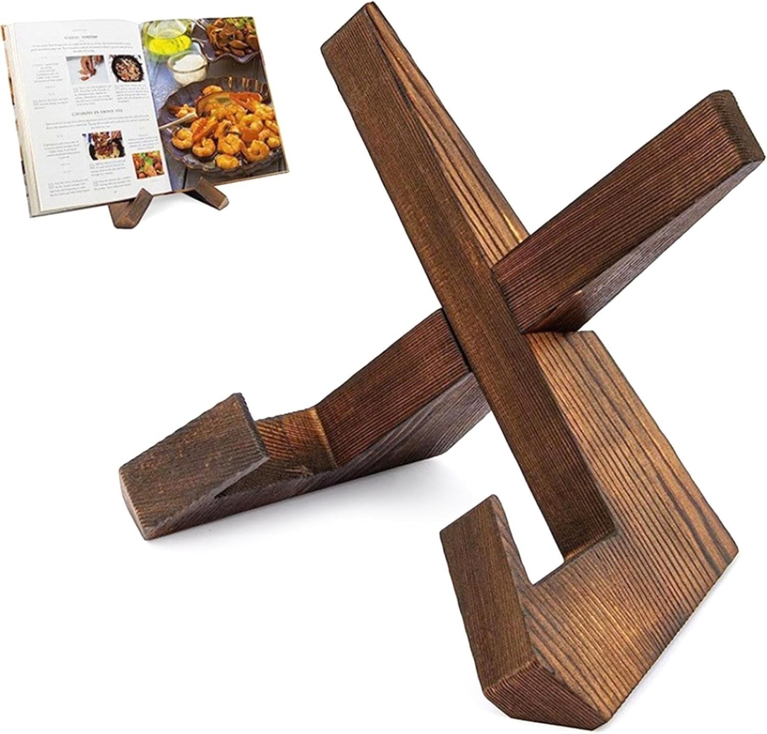 Now Playing Vinyl Record Stand, Solid Wooden Vinyl Record Holder Display Stand,