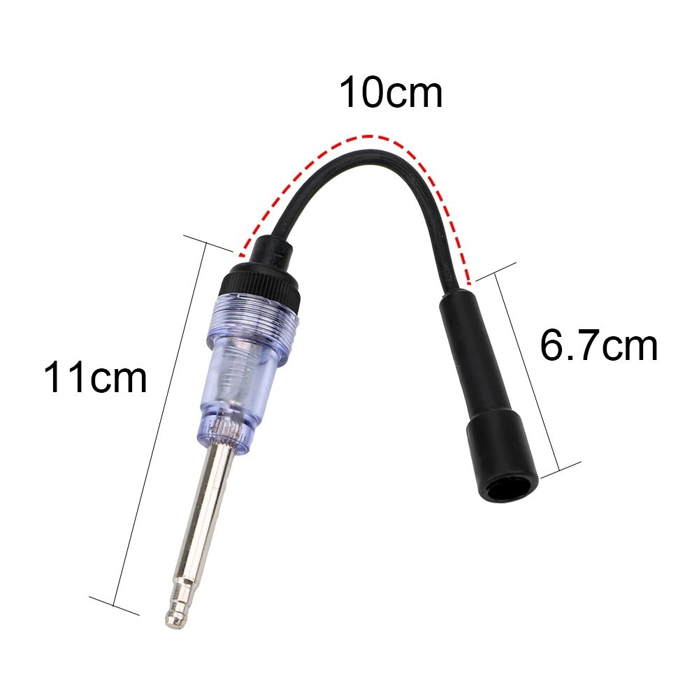 Car Spark Plug Tester Diagnostic Tools Engine Start Test In-Line Igniton (D)
