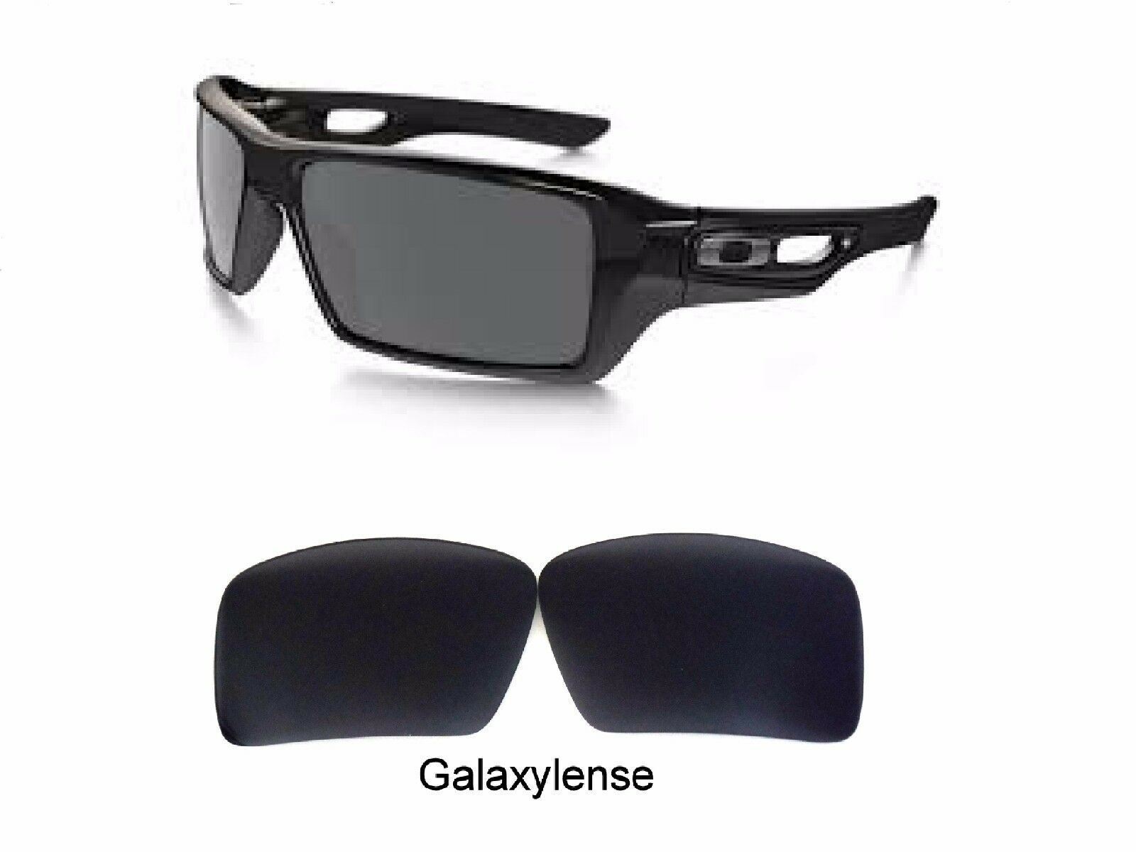 Galaxy Replacement Lenses For Oakley Eyepatch 1&2 Iridium Black Polarize
