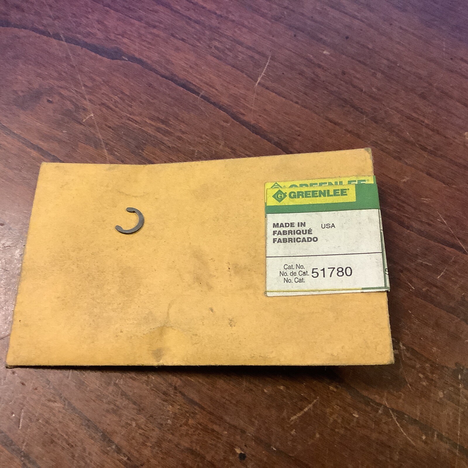 Greenlee 51780 Retaining Ring .250