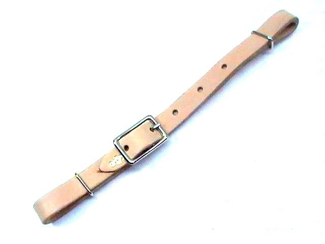Smith Saddlery natural leather American made curb strap horse tack equine