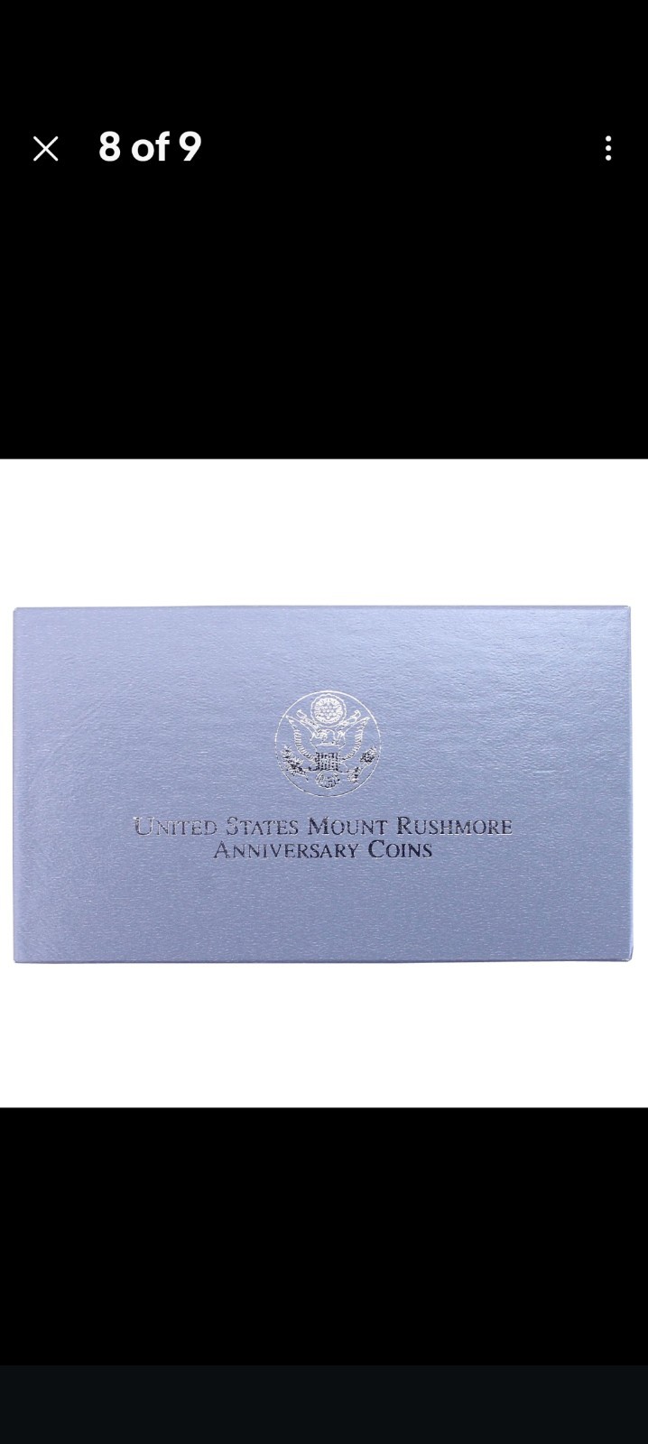 US Mint 1991 Prestige Proof 7 Coin Set Mount Rushmore Commemorative Silver $1