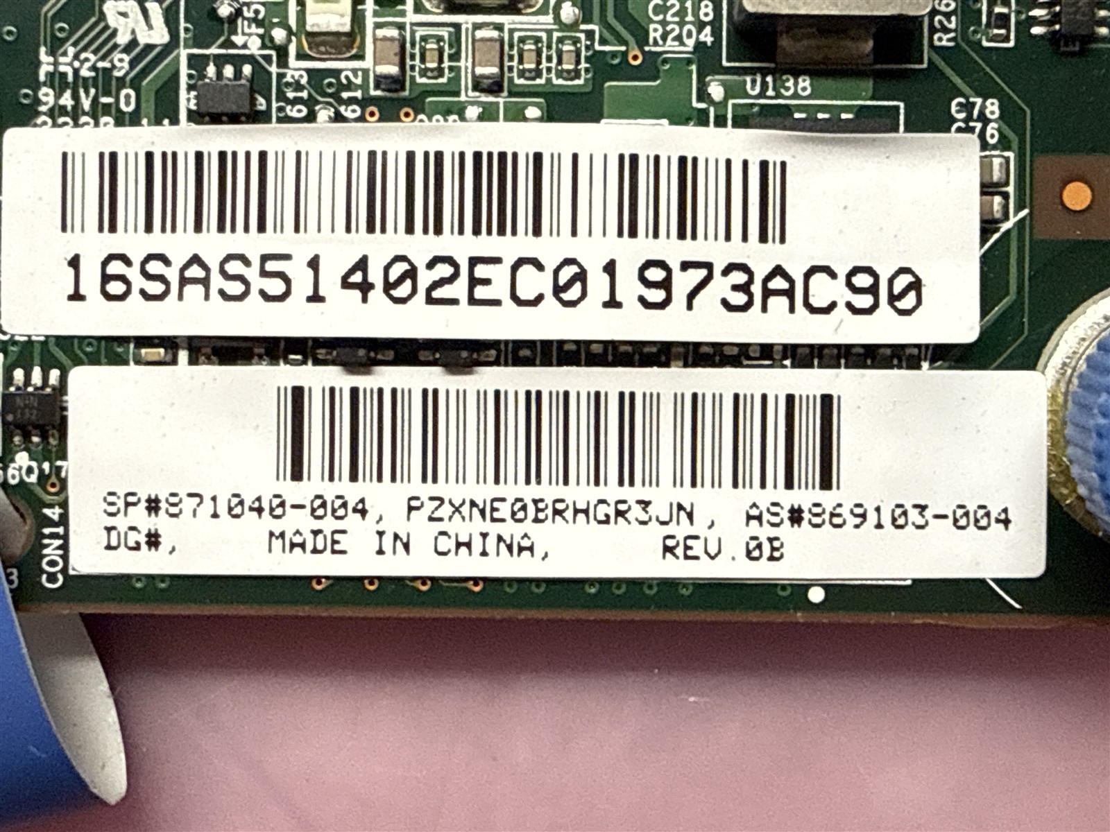 HP 871040-004 SMART ARRAY P408i-a SR Gen10 2-PORT SAS CONTROLLER W/ CABLE
