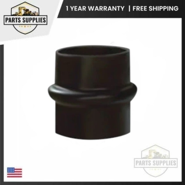 P105612 6" ID x 7" Rubber Intake Straight Hump Hose for Semi & Heavy Duty Truck