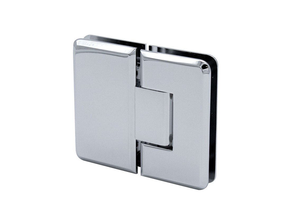 FHC Carolina 180 Degree Hinge, Brass material, Polished Chrome finish