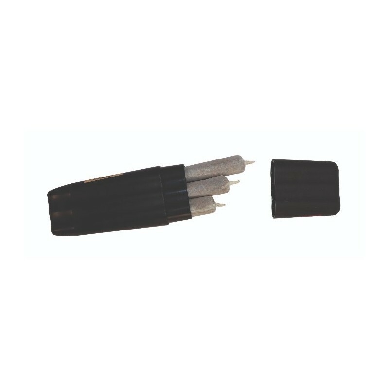 2X RAW Three Tree Triple Pre-Roll Cone Case Authentic Earth Plastic Innovation
