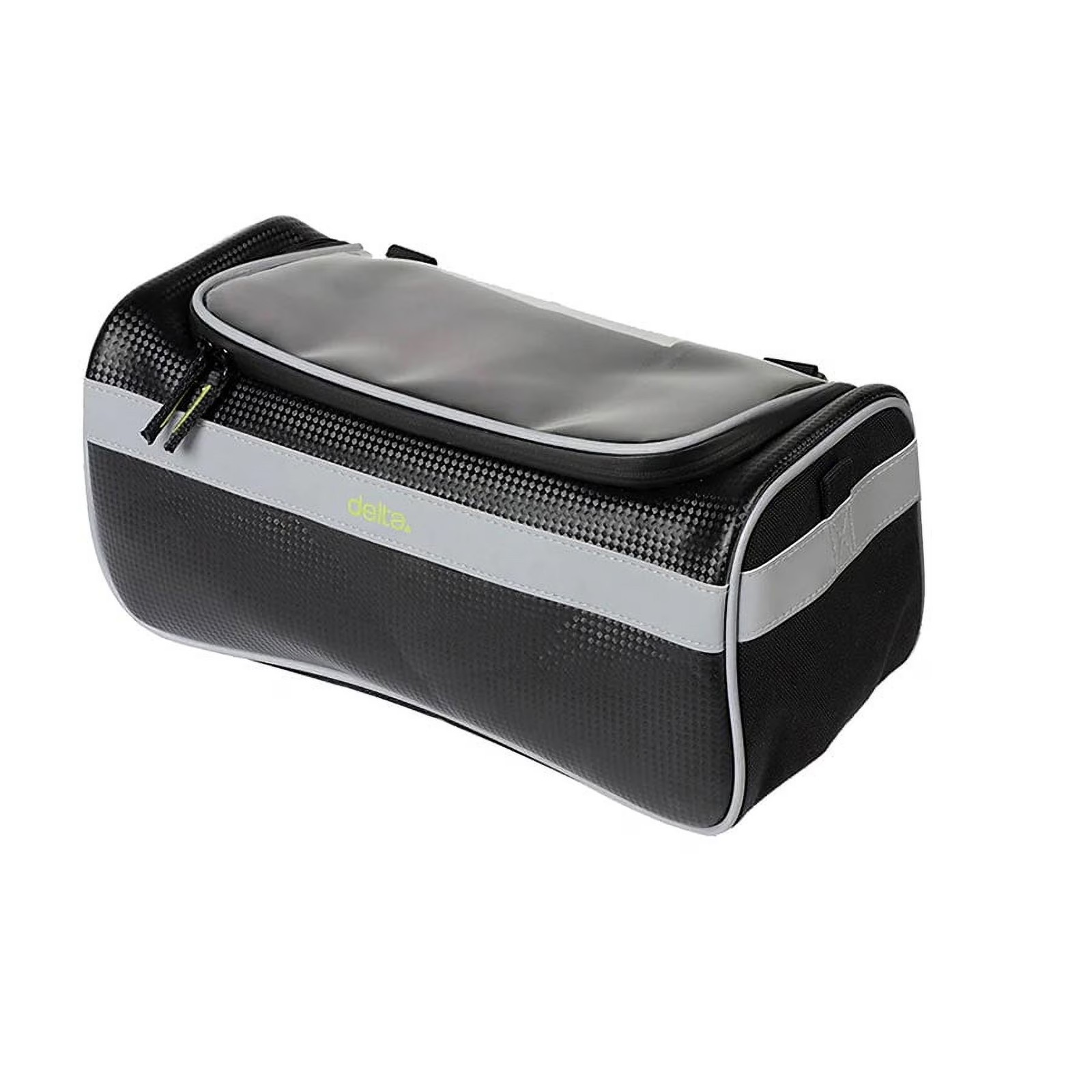 Delta Hybrid Handlebar/Trunk Pack Handlebar Bag - 6.75L Black/Silver