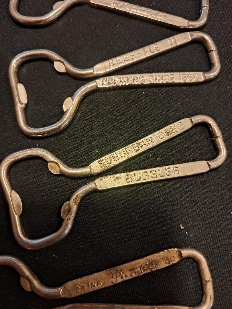 (5) Vintage Advertising Bottle Openers!