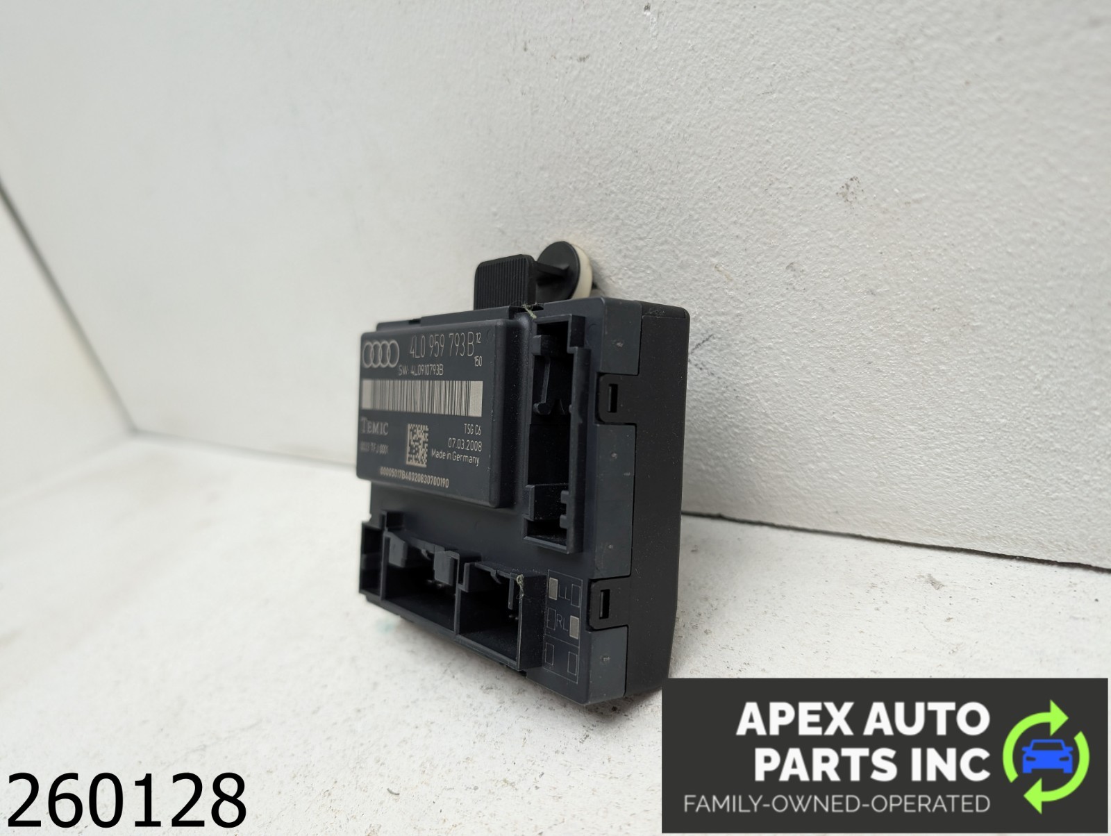OEM 2008 Audi Q7 3.6L FRONT RIGHT DOOR CONTROL MODULE