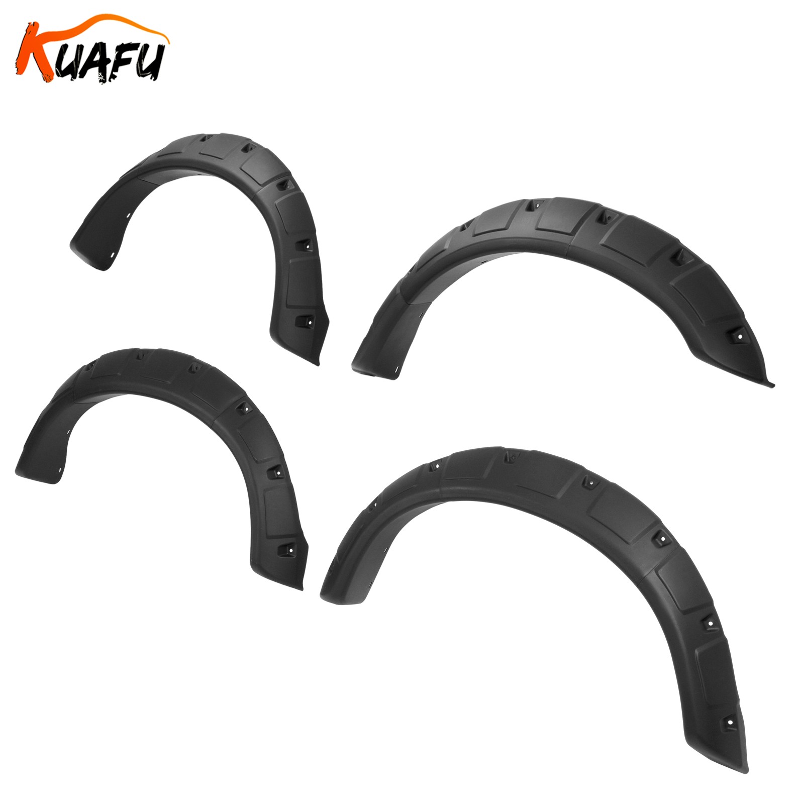 Pocket Fender Flares Mud Flaps Fits Ford 92-96 F-150 F-250 Bronco 92-97 F-350