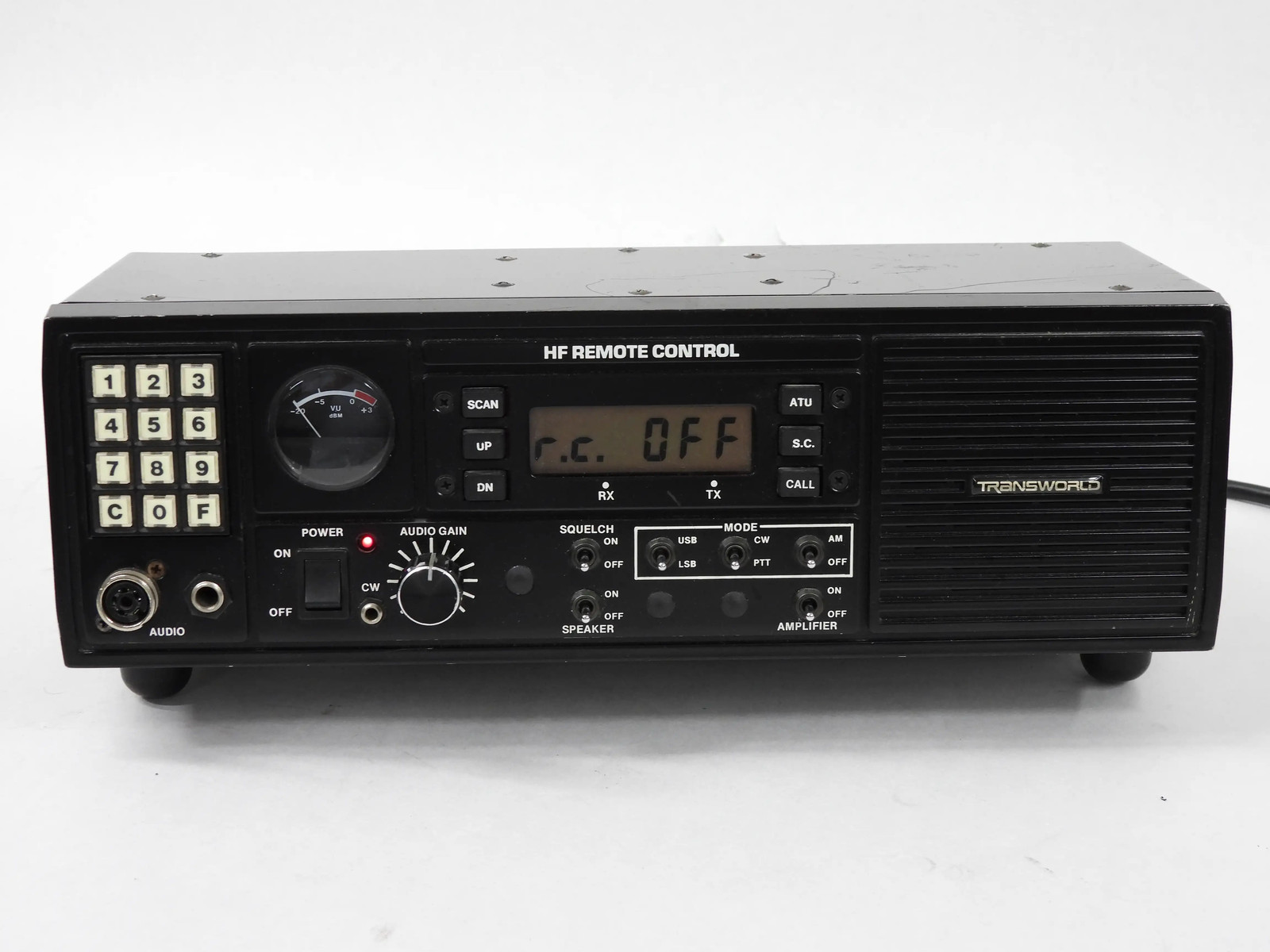 Transworld Trans-World TW5201 Remote Control for TW100 Transceiver (powers up)