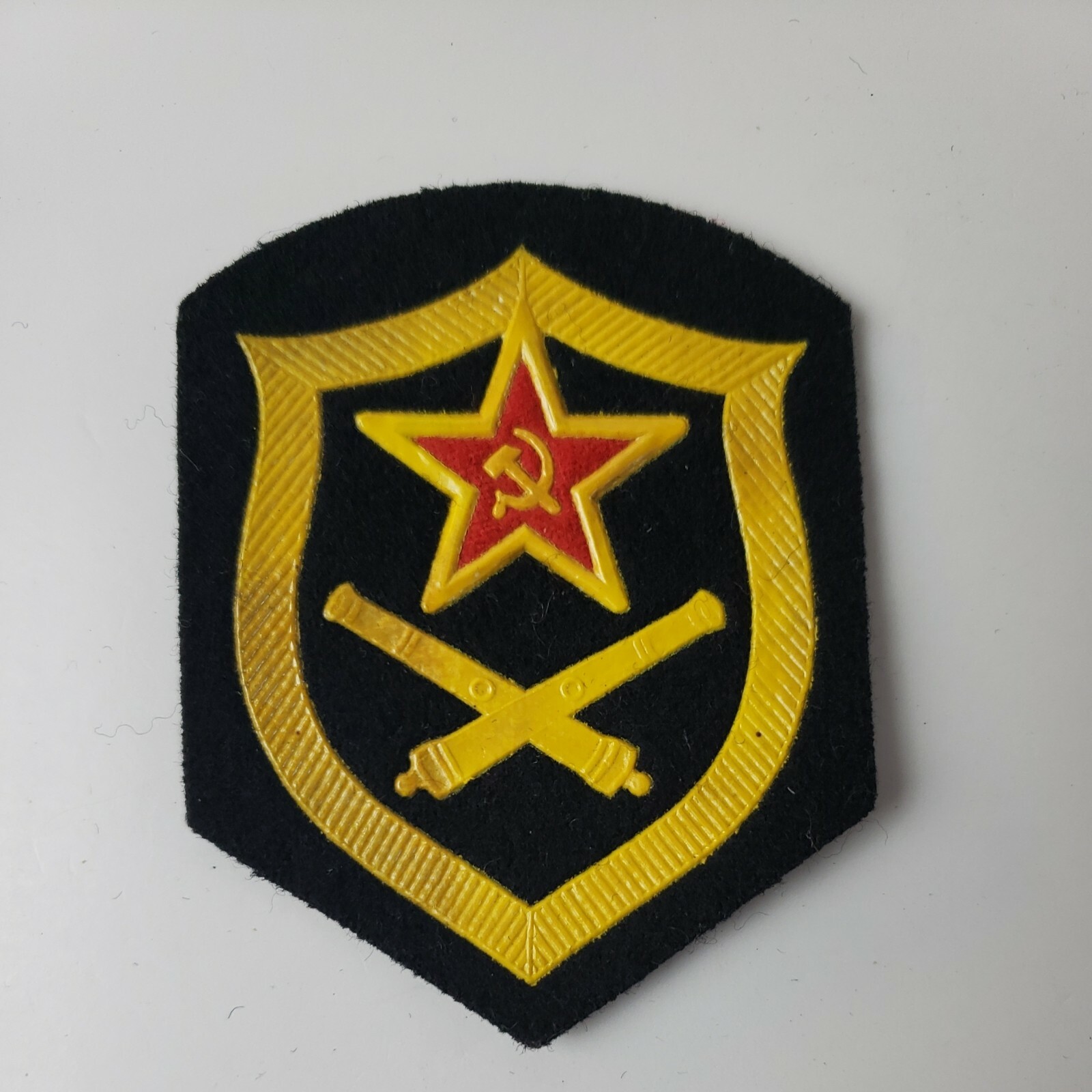 Patch USSR Soviet Army. Artillery troops Patch.