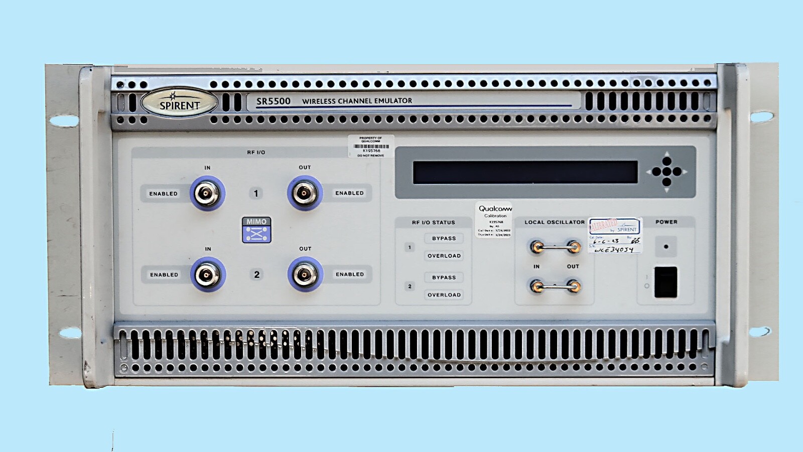 Spirent SR5500M Wireless Channel EmulatorP