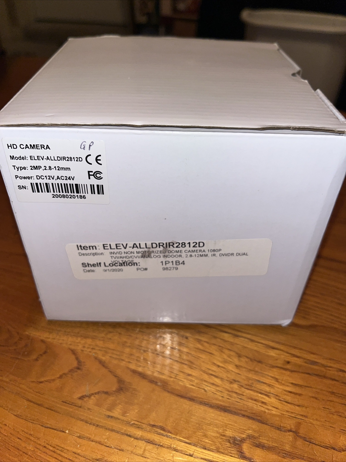 InVid ELEV-ALLDIR2812D 2 MP Indoor Dome New in an Unsealed Box