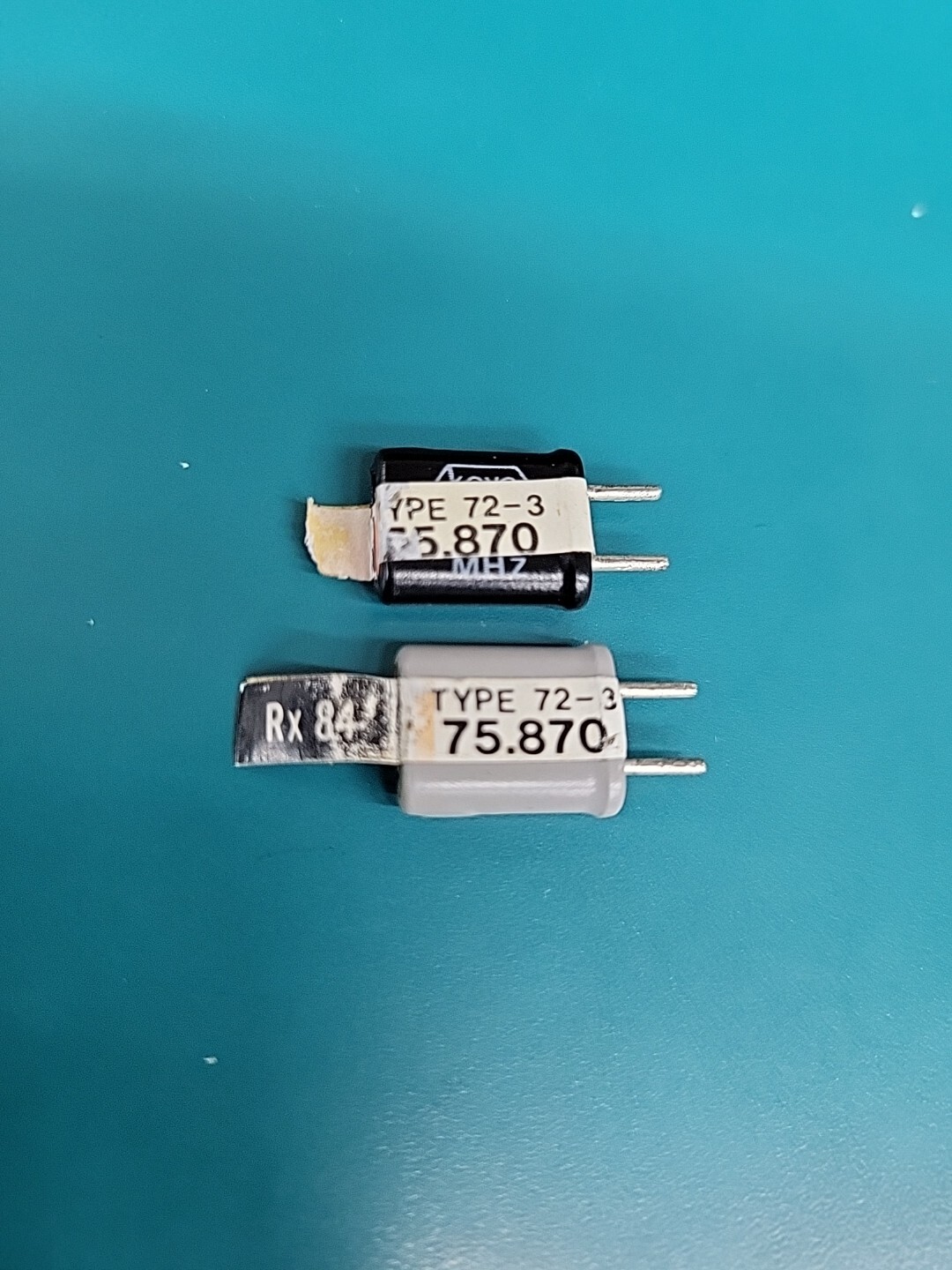 Futaba 75mhz Crystal Set AM #84 75.870 Type 72-3 (tx and rx crystal set)