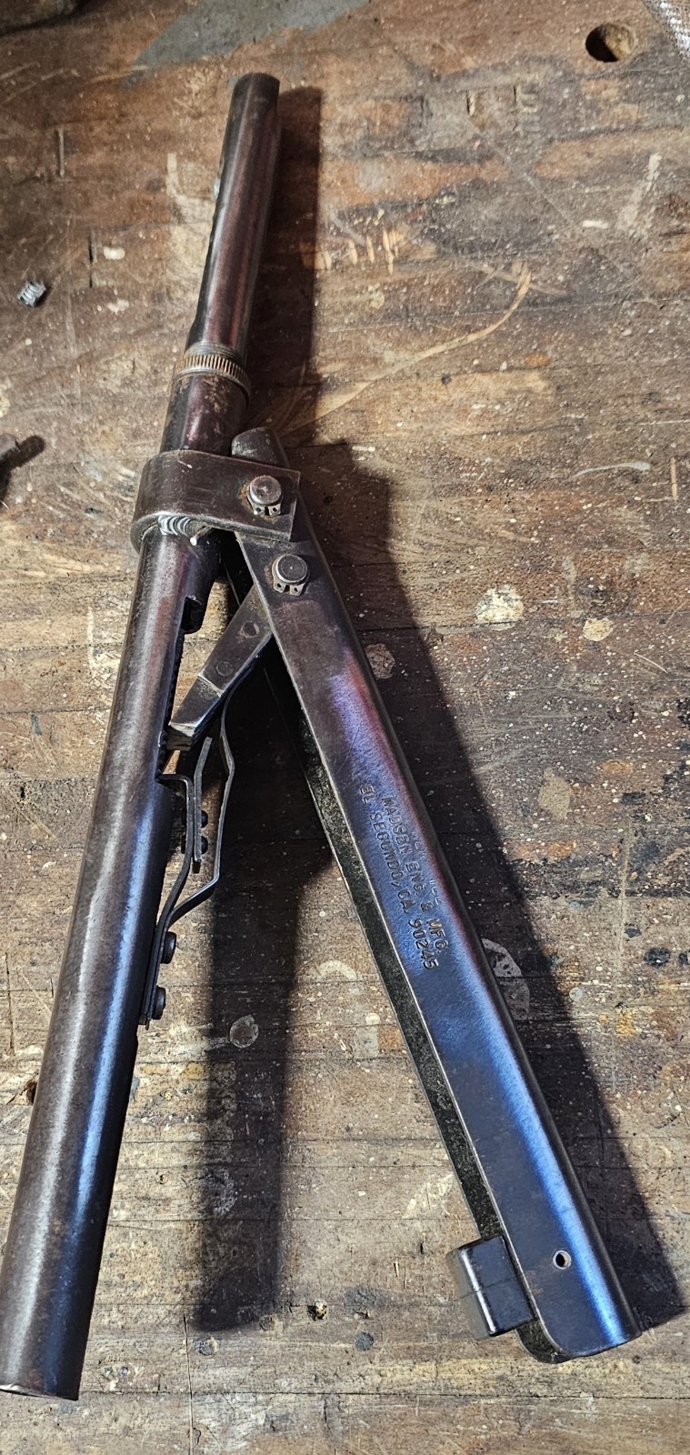 Aircraft Hand Riveter , Madsen 122, With 3/16 Pulling Head