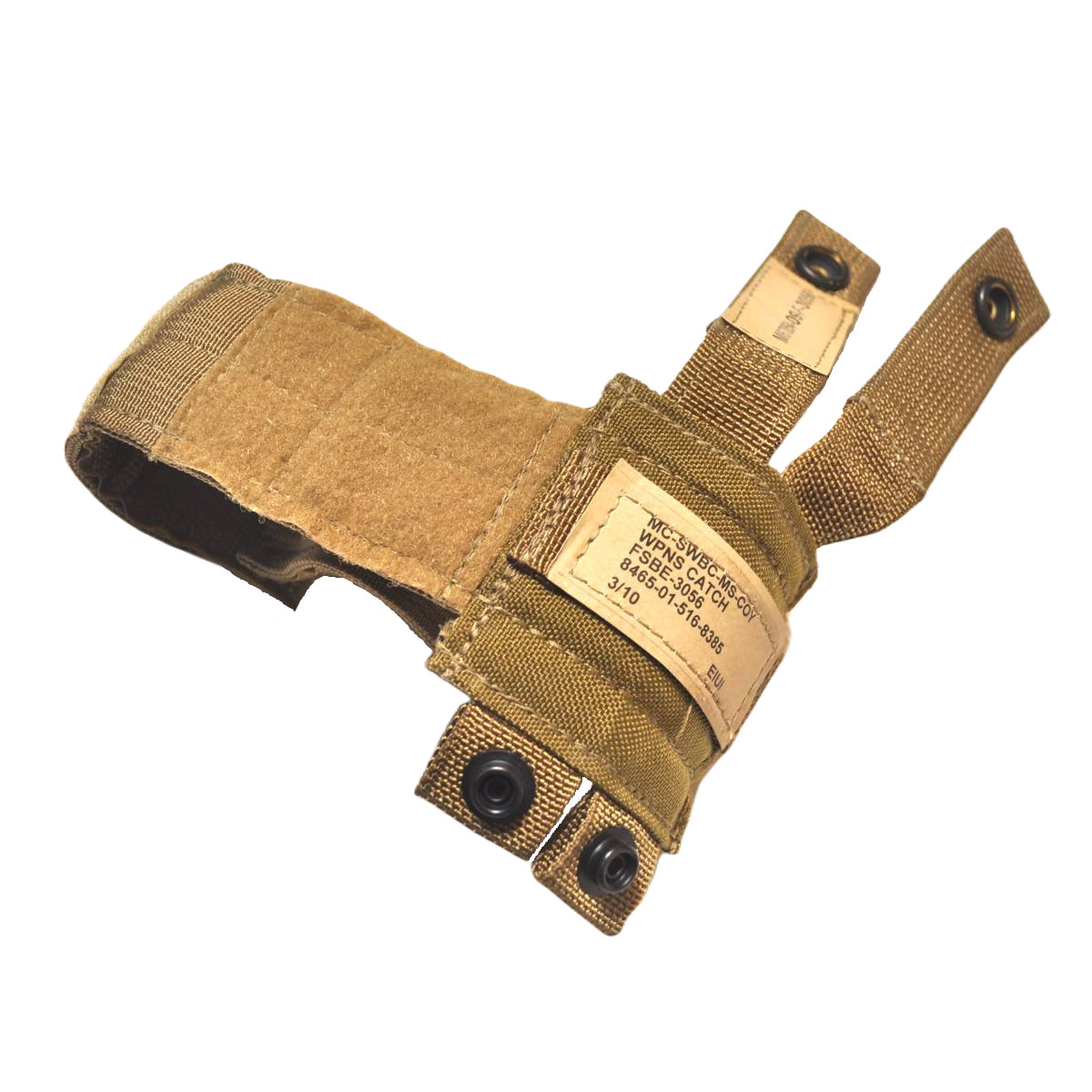 Eagle Industries USMC FSBE Slung Weapon Belt Catch, Coyote Brown, 2 Pack
