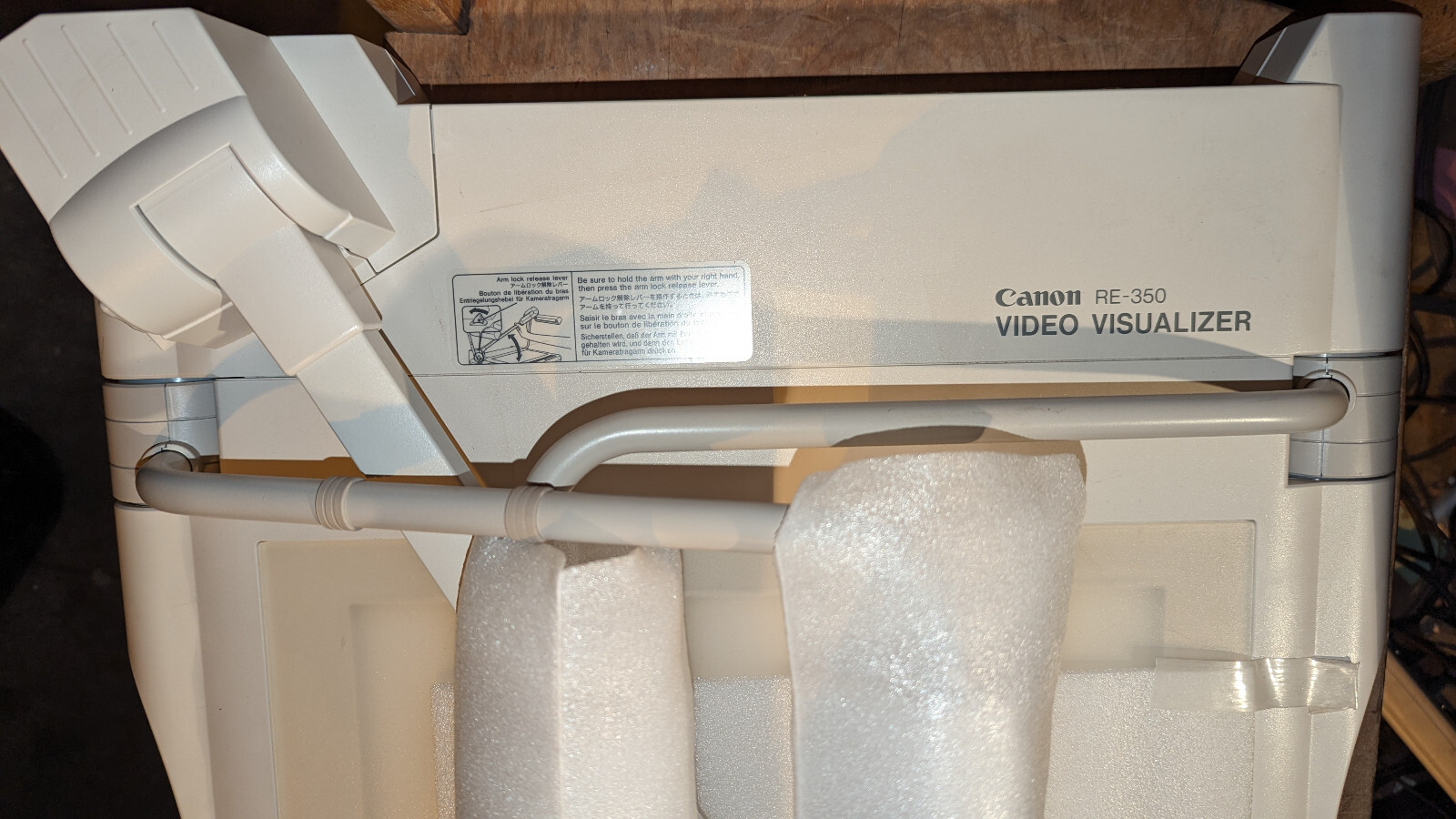 Canon RE-350 Video Visualizer Document Camera New No Box