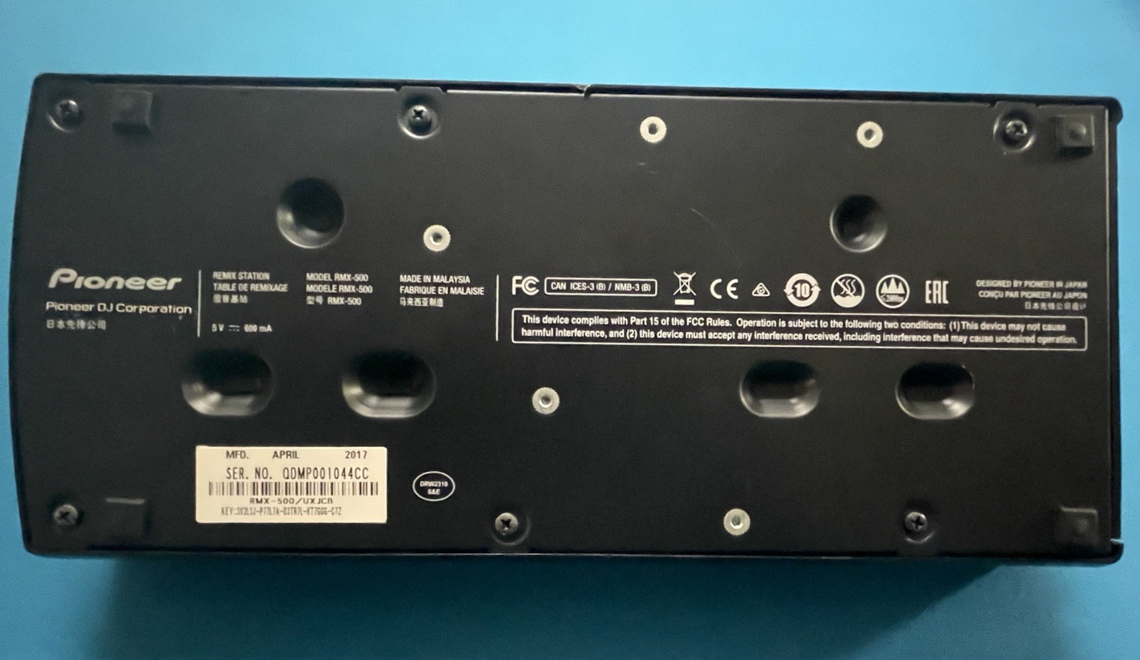 Pioneer RMX-500 DJ Remix Station Effect Processor