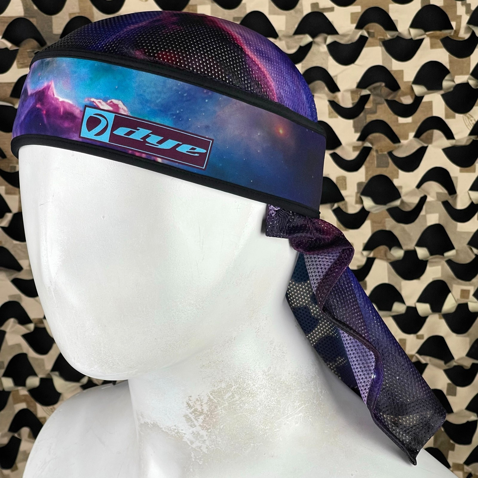 NEW Dye x Halo Head Wrap - Galaxy Purple