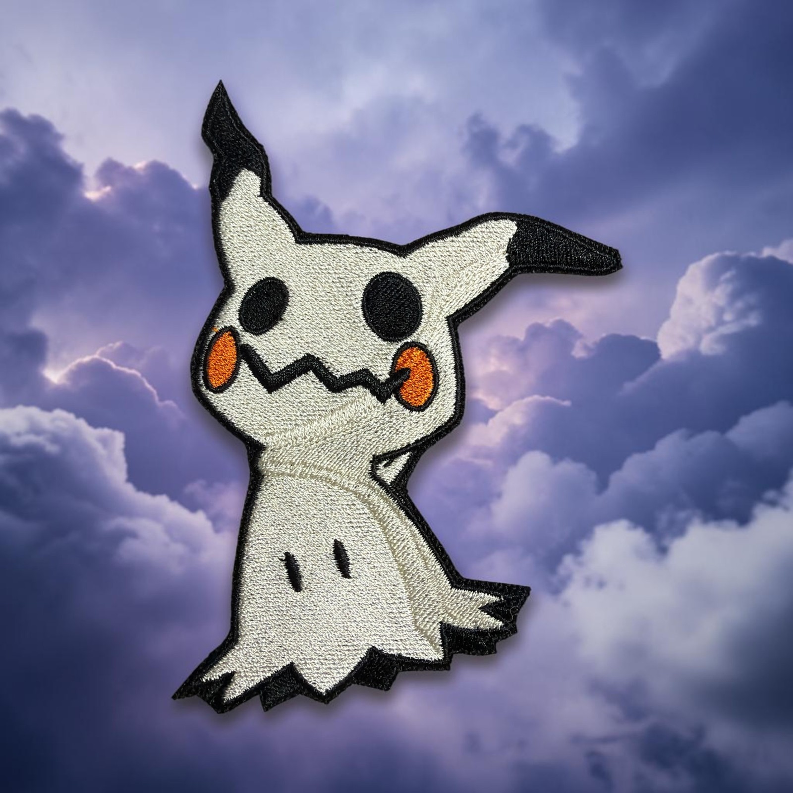 Mimikyu Pokemon Embroidery Patch 4.77" x 4.21"