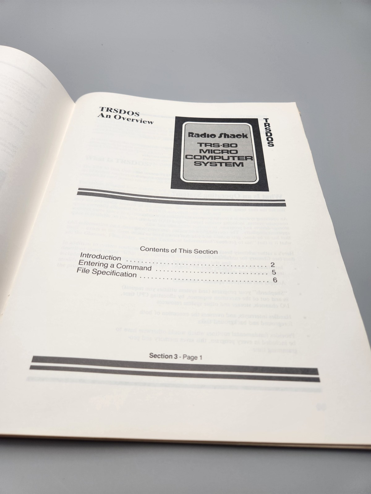 TRS-DOS & DISK BASIC Reference Manual Radio Shack TRS-80 Micro Computer 1stEd 79