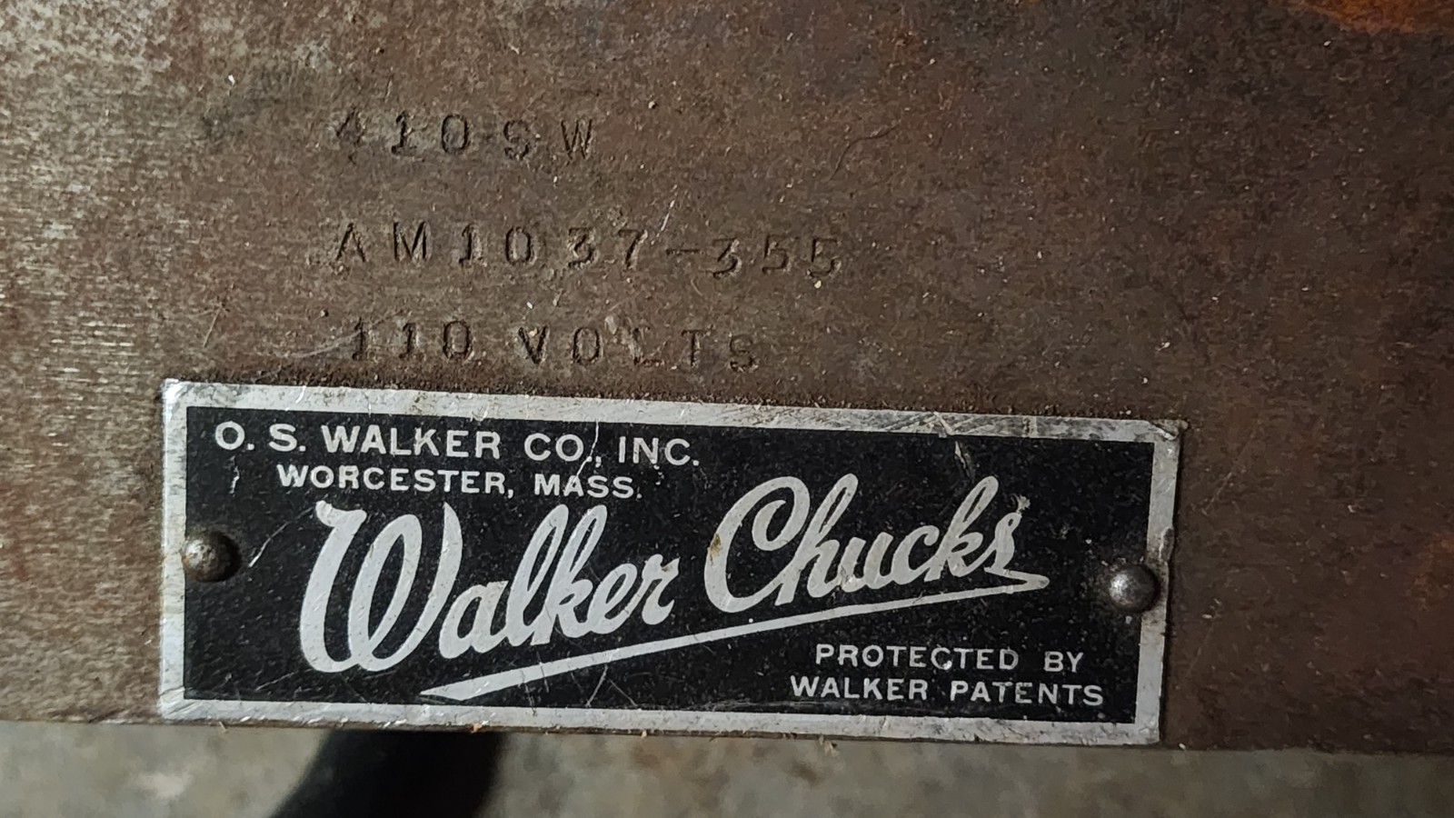Walker Magnetic Chuck for Grinding Machine