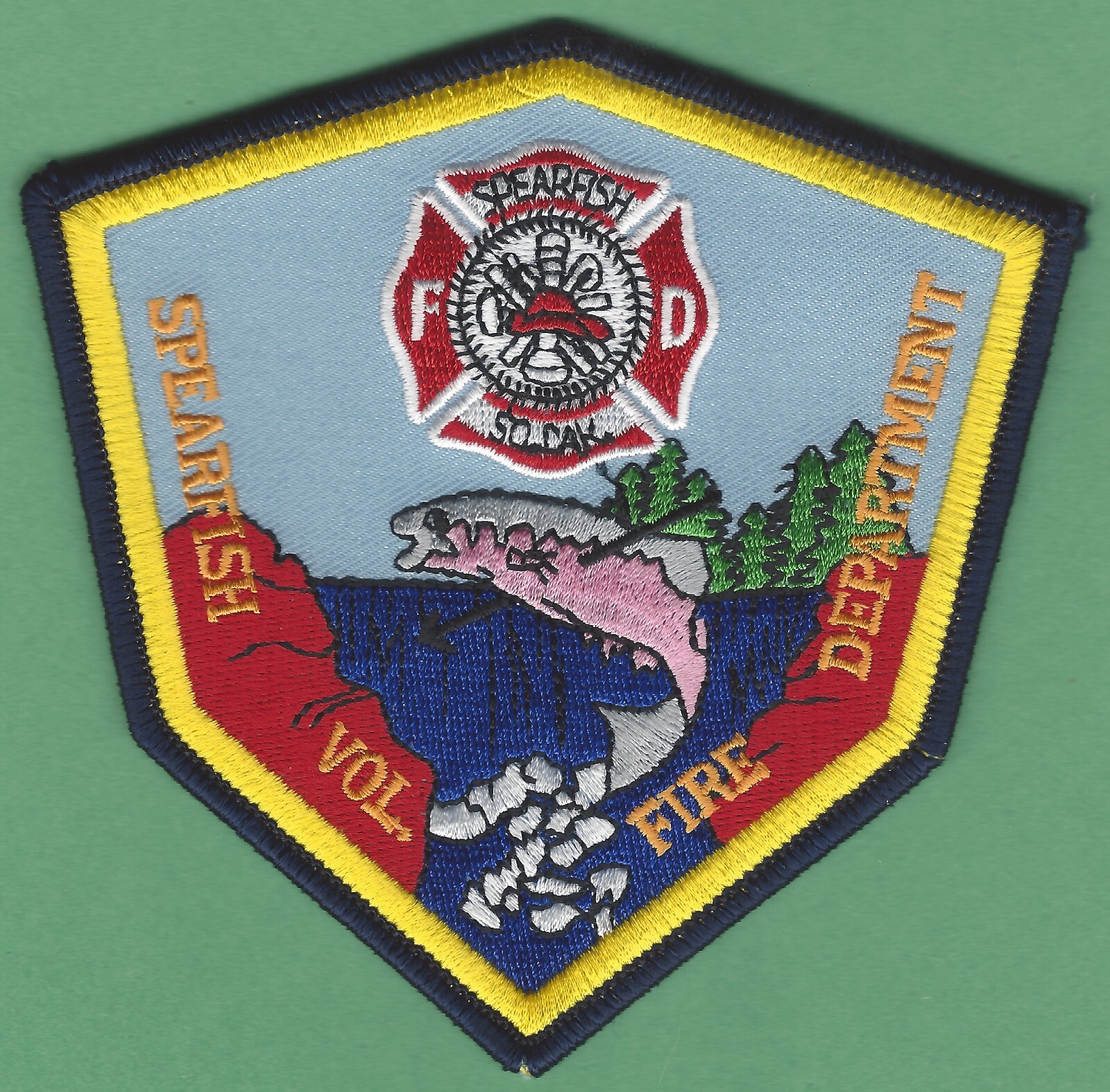 SPEARFISH SOUTH DAKOTA FIRE RESCUE PATCH
