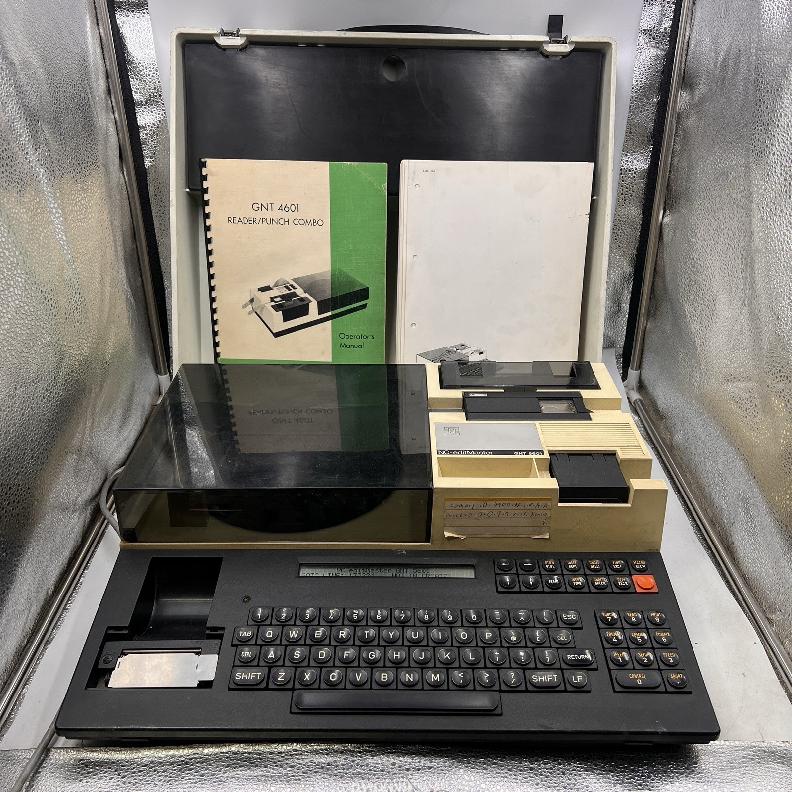 Vtg NC-Editmaster GNT 5601 Video Editing Controller Broadcast Tape Editor Unit