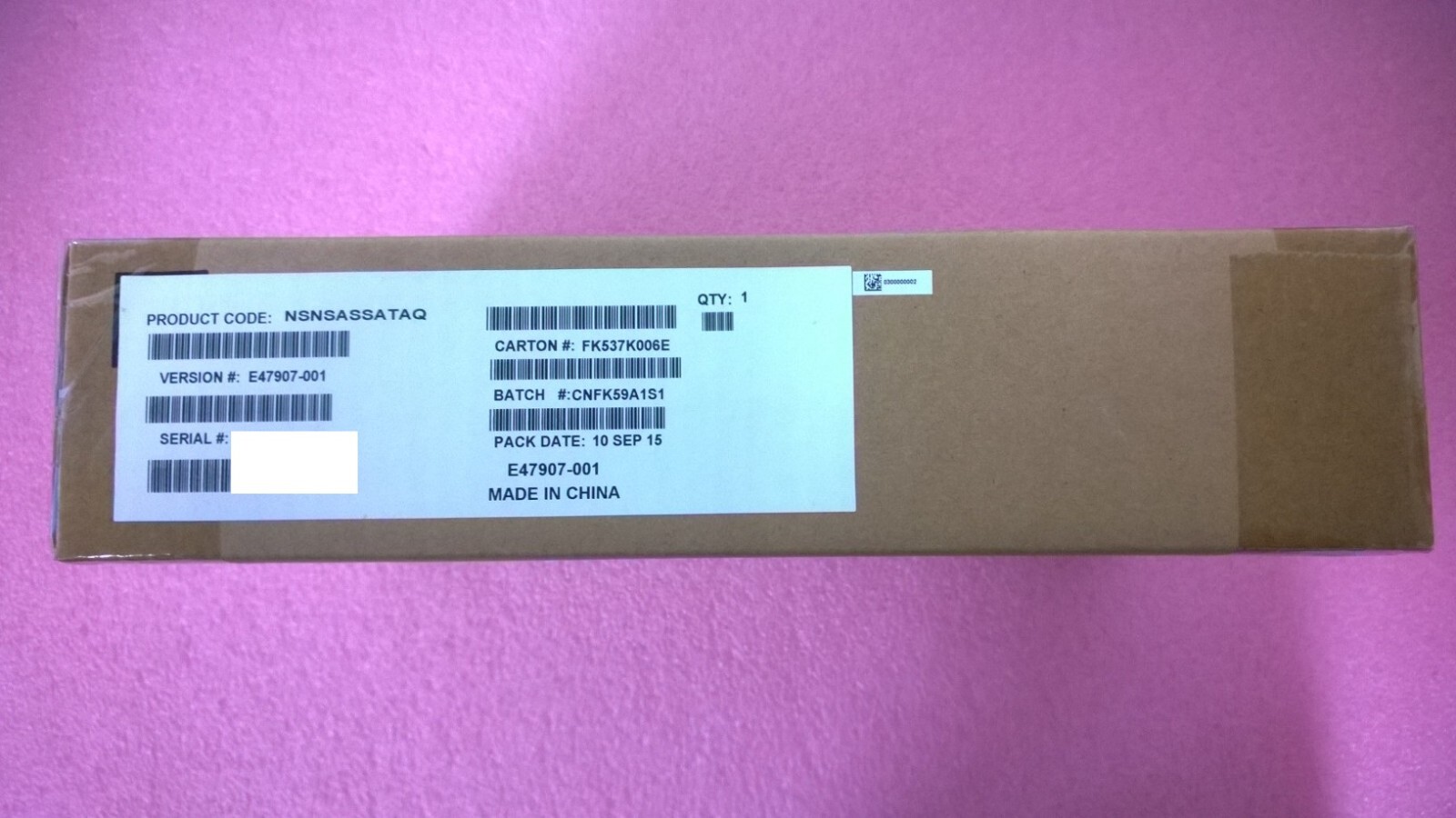 NSNSASSATAQ INTEL/KONTRON E47907-001 SAS/SATA MODULE