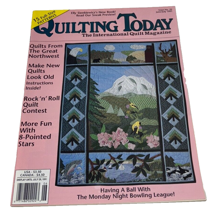 Traditional Quiltworks The Pattern Magazine for Traditional Quilters 1991 June