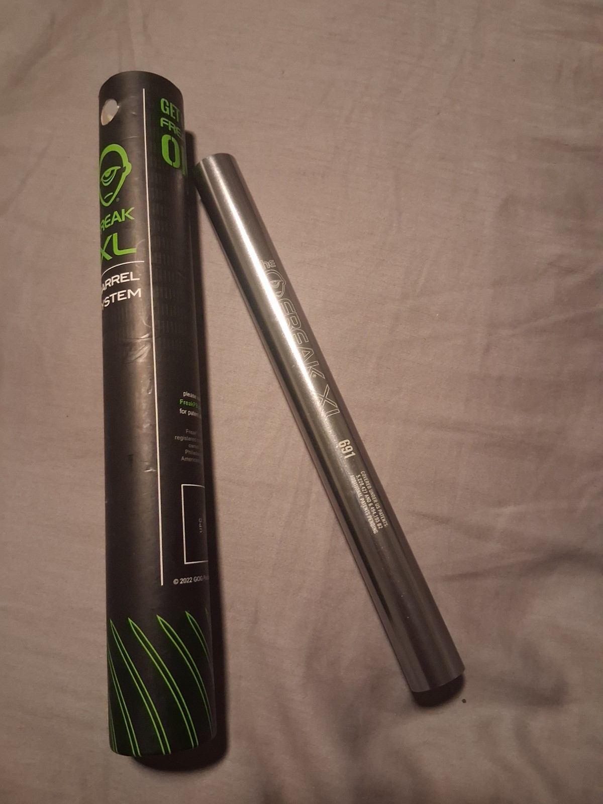Freak Xl Paintball Barrel Insert For Freak Kit With Case .691