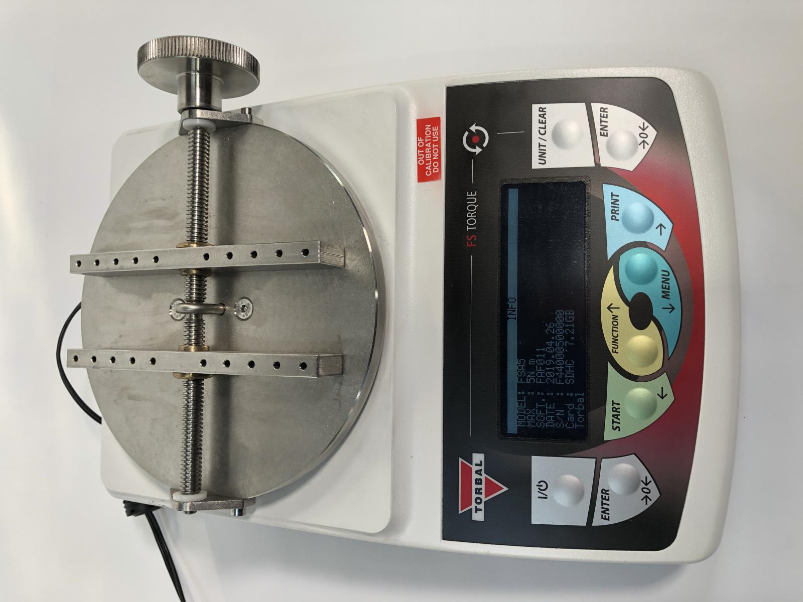 FSA5 Torbal Cap Tester FS Torque gauge 5 n/m