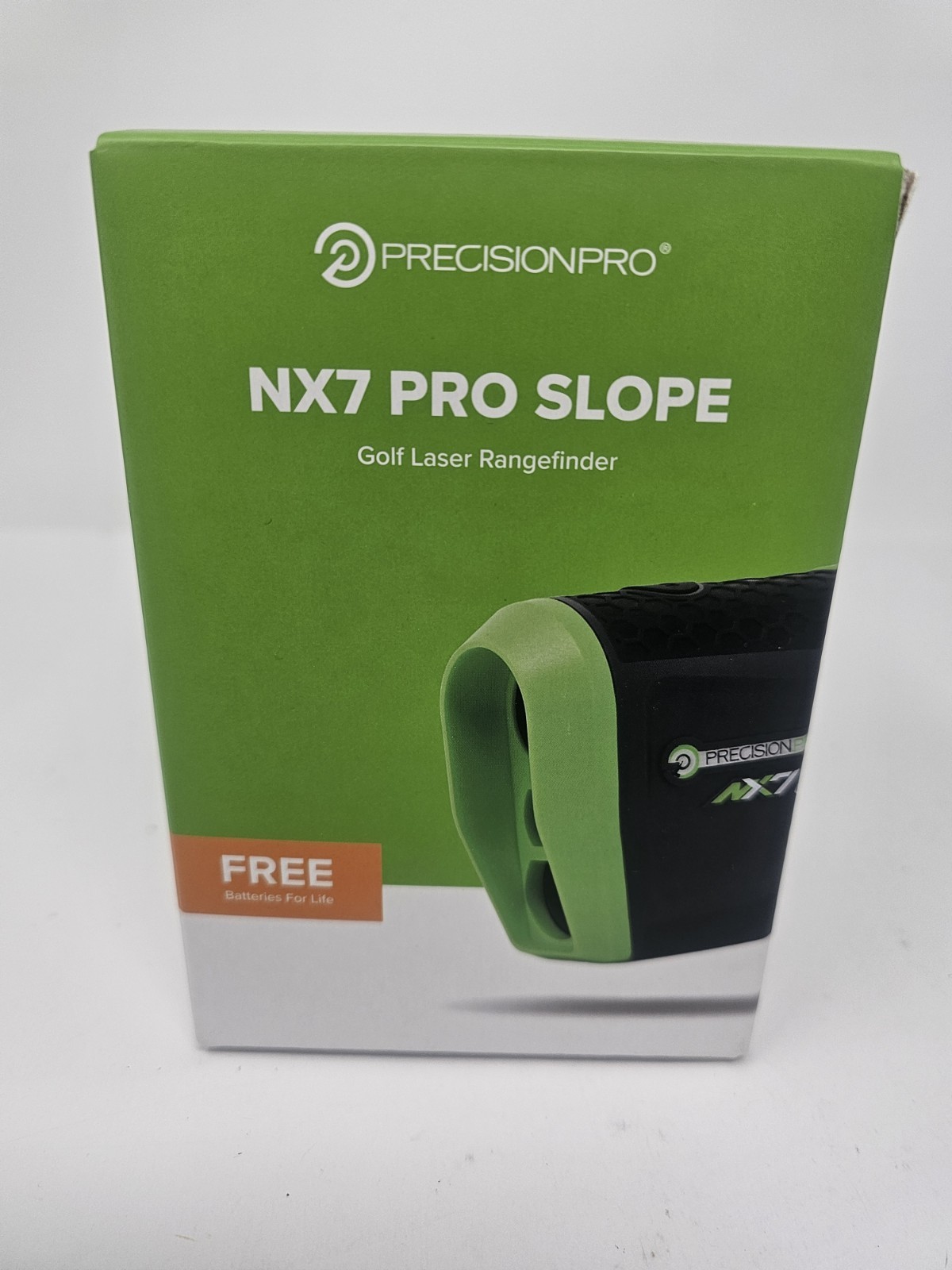Precision Pro NX7 Pro Slope 6x Laser Golf Rangefinder As Is Missing Battery Cap
