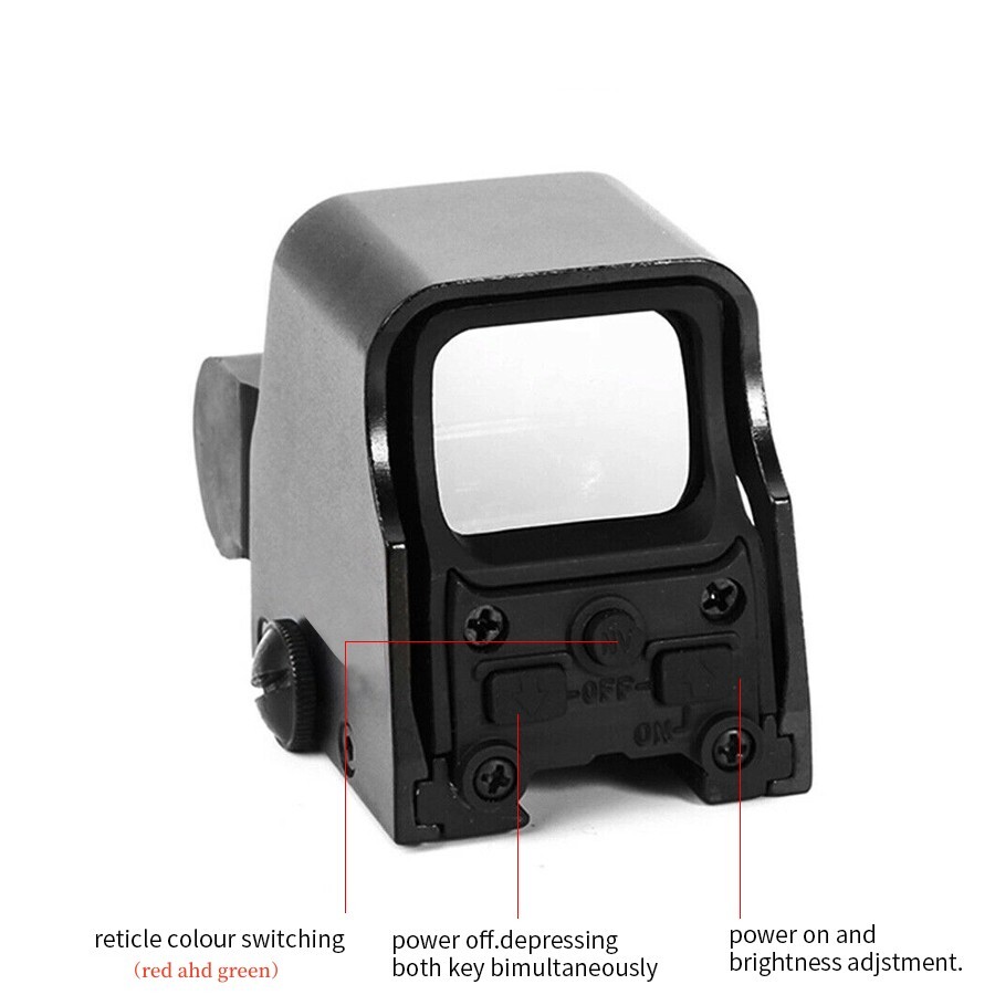 Red Green Dot Holographic Sight 553 Tactical Airsoft Scope Sight 22mm Picatinny