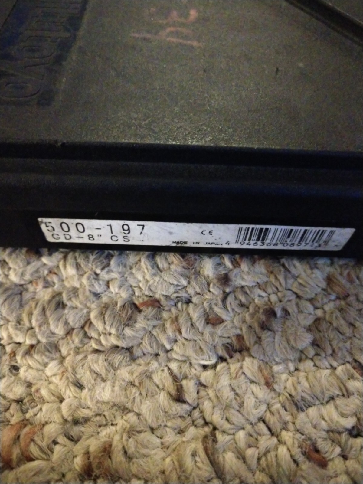 MITUTOYO TOOLS 8” ABSOLUTE DIGIMATIC INSIDE / OUTSIDE CALIPER, CD-8CS, 500-197