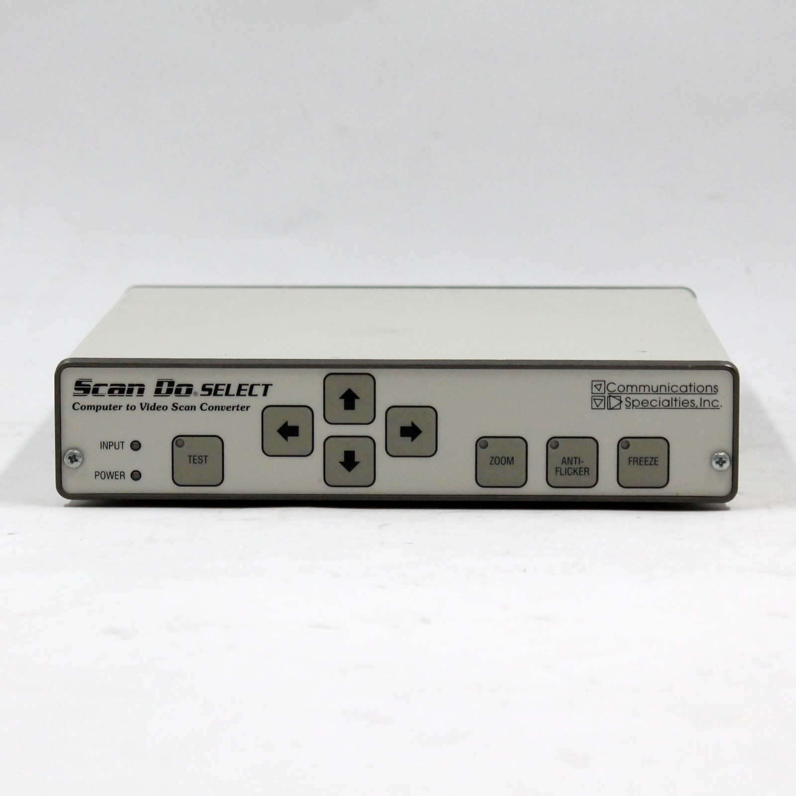 Communications Specialties Inc. SCAN DO SELECT, Scan Converter - 1290