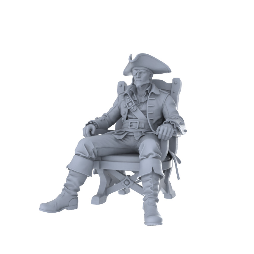 MRY-SFW 1:87 Age of Exploration Caribbean Pirates Six in Varied Poses